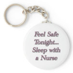 sleep with a nures keychains