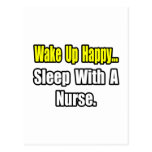 Sleep With a Nurse Post Card