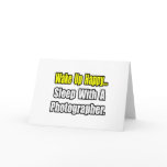 Sleep With a Photographer cards