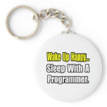 Sleep With a Programmer keychains