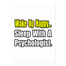 Sleep With a Psychologist Postcards