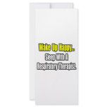 Sleep With A Respiratory Therapist rack cards