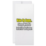 Sleep With An Interior Designer rack cards