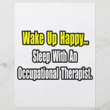 Sleep With An Occupational Therapist Full Color Flyer