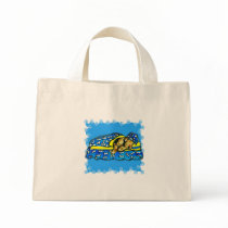 Sleeping Airedale Canvas Bags