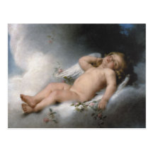 *Sleeping Angel* by Leon Jean Basile-Perrault Post Card