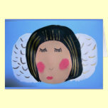 Sleeping Angel in the Sky Card