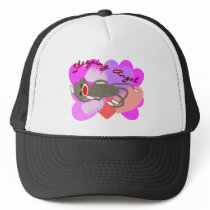 Sleeping Angel Sock Monkey Trucker Hat