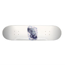Sleeping Baby Blue version design Skateboard Decks