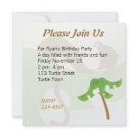 Sleeping Baby Monkey invitations
