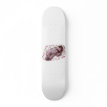Sleeping Baby Pink design image skateboards