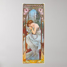 Sleeping Beautiful Woman Poster