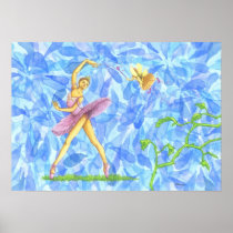 Sleeping Beauty (blue) Print
