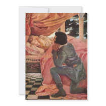 Sleeping Beauty by Jessie Willcox Smith Personalized Announcements