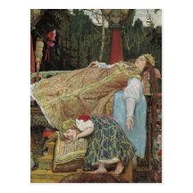 Sleeping Beauty in the Pavilion Post Card