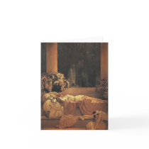 Sleeping Beauty, Maxfield Parrish Card