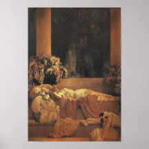 Sleeping Beauty, Maxfield Parrish Print