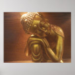 Sleeping Buddha statue posters