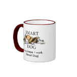 Sleeping dog cup mugs