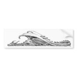 Sleeping Dragon Bumper Sticker bumper stickers