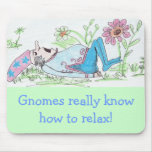 sleeping gnome mousepads