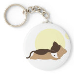 Sleeping Kitten keychains