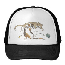 Sleeping Kitties Trucker Hat