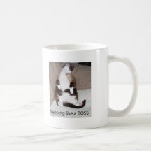 Sleeping like a Boss! Mugs