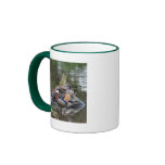 Sleeping Mandarin Ducks mugs
