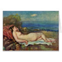 Sleeping On The Sea By Pierre-Auguste Renoir cards