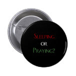 Sleeping or praying - islamic muslim prayer print