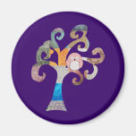 Sleeping Owl Magnet