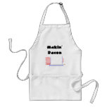 Sleeping Pigs Blue Blanket Makin' Bacon aprons