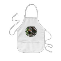 Sleeping Red Panda  Children's Smock Apron
