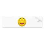 Sleeping Smiley bumper stickers