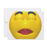 Sleeping Smiley invitations