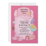 Sleepover Birthday Party invitations