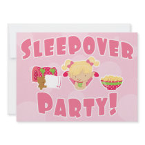 Sleepover Party Invites