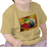 sleepy baby duckling infant t-shirt