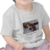 Sleepy Basset Hound Shirts