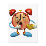 Sleepy Clock postcards
