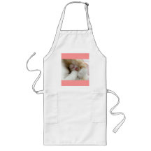 Sleepy Kitty Apron