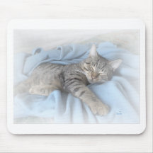 Sleepy Kitty Mouse Mats