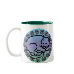 sleepy kitty staff coffee mugs