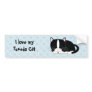 Sleepy Kitty {Tuxedo} Bumper Stickers