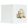 Sleepy Labradoodle Pup Vinyl Binders
