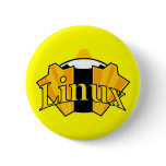SLEEPY LINUX TUX PENGUIN buttons