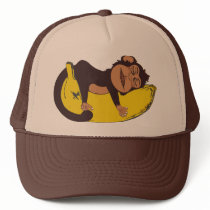Sleepy Monkey Hat