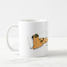 Sleepy Pugs Mugs