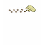 Sleepy Yellow Lab Puppy Tee Shirt